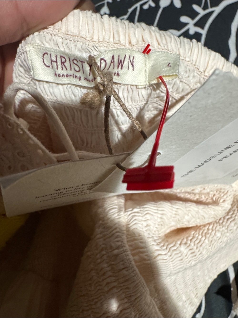 Christy dawn madeleine dress pearl NWT - Picture 11 of 11